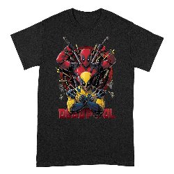 Deadpool & Wolverine - Pose Black T-Shirt
(M) Deadpool & Wolverine - Pose Black T-Shirt
(M)